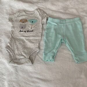 3 for $16 Carters matching set